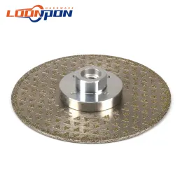 Zaagbladen 100230mm Electroplated Diamond Cutting Grinding Disc M14 Flange Saw Blade for Granite Marble Ceramic 100/115/125/180/230mm 1pc