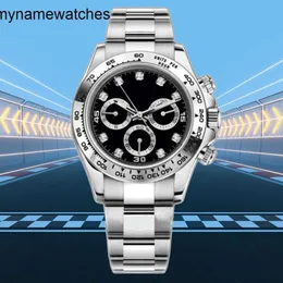 Часы Rolaxs Швейцарские наручные часы Роскошные Rolasx Dayton Механические 4130 Механизм из нержавеющей стали 40 мм Циферблат Высочайшее качество для мужских спортивных классических брендовых наручных часов