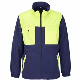 JIADE Workwear Poleece Ceket Erkek Giyim Güvenliği Güvenliği Koruyucu Giyim Spor Gömlek Erkek Ceket Sıcak Üst Ücretsiz Gemi T4nn#