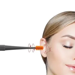 2024 2/3sts mjuk silikon öronwax avlägsnande bärbar öronrengörare rostfritt stål öronvax 2 huvud öron plockar earwax curette remover örat plocka säker,