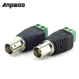 1pcs BNC Male female Connector Coax Cat5 to BNC Female Plug 12V DC Male Connector for Led Strip Lights CCTV Camera AccessoriesCoax Cat5 to BNC Female