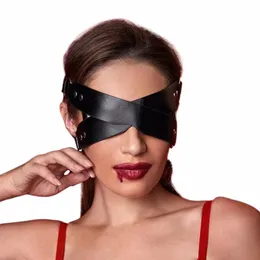 Маскарадная маска Harn Halen Сексуальная кожаная маска для глаз для женщин и мужчин Fancy Dr Carnival Dr Костюм Праздничные принадлежности X89V #