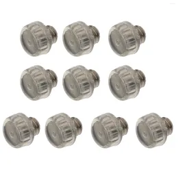 Vestuário para cães 10 Pcs Metal para Tesoura Cabeleireiro Silenciador Silenciador Silenciador Resistente Som Eliminando Acessório Substituição