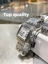 Relógio da mulher Small Diamonds Watches Designer Relógio 22mm Quartz de alta qualidade Movimento eletrônico 904L Relógio com caixa Conjunto de namorado Kardi Relógio Jóias de casamento