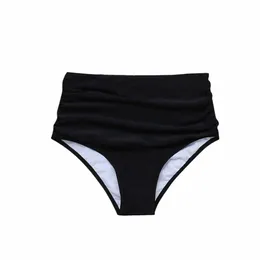 Cintura alta bikini bottom mulheres calcinha de natação senhoras verão fi impresso sexy bikini swim shorts inferior feminino maiô 2022 f1rO #