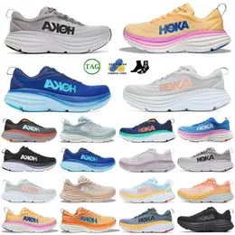 2024 Hokka Cliftoon 9 Scarpe da corsa atletiche Hokkas Boondi 8 Carboon X 2 Scarpe da ginnastica Ammortizzante Strada Fashioon Uomo Donna Top Designer Donna Uomo taglia grande 47 48