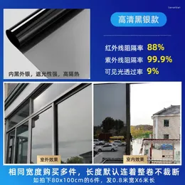 Наклейки на окна FuFin Односторонняя конфиденциальная пленка с инструментами для установки Премиальный ПЭТ-материал Контроль тепла 99% Блокировка и