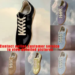 2024 New Fashion Summer Maisons Margila 실행 Shos rpiclat sud womans mns flat hl dsignr run foam black white snakrs runnr trainr sports shoes basktball shoes basktball shoes