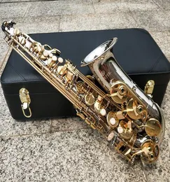 كوكب المشتري الجديد Alto Saxophone EB Tune Nickel Plated E Flat Sax Alto JAS 1100SG الآلات الموسيقية مع Caseptipe Copy2120423