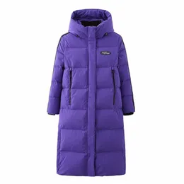 Kış Paltosu Giyim Puffer Ceket Kadınları Kapşonlu LG Ceket Sıcak Kaz Aşağı Down Paltolar ve Ceketler Chaquetas Para Mujer ZM2449 L2QR#