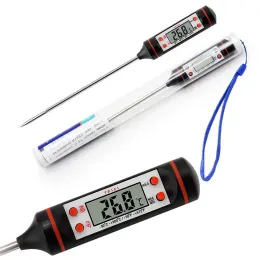 Манометры 40 шт. Tp101 черно-белый цифровой кухонный термометр для выпечки пищевых продуктов электронный зонд ручка для измерения температуры жидкости барбекю