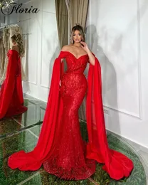 Runway Dresses Fashion Red Celebrity With Crystals Sweetheart Off Shoulder Elegant Evening Gowns Vestidos De Noche Haute Coutures