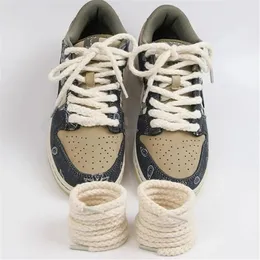 Льняные хлопковые шнурки для обуви, 7 мм, жирные круглые шнурки для кроссовок, шнурки для обуви, шнурки для ботинок 100120140160180 см, 1 пара 240321