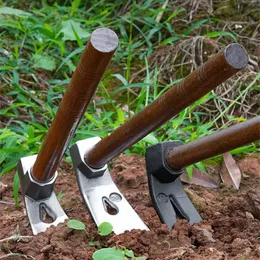 Multifunktionell hack för gjutning av jord Lossa Home Gardening Hand Toolsoutdoor Portabelt ogräsverktyg 240322