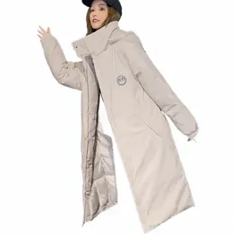 Giù Cott giacca imbottita cappotto invernale 2021 nuove donne stile coreano Parka allentato casual staccabile con cappuccio spesse giacche calde O3gV #