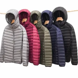 2024new men's light down jacket Lightweight hooded down jacket casual short jacket Fiable Autumn and Winter Men's Jackets y4Jx#