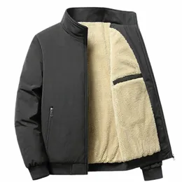 mantlconx più nuovo 8XL giacche invernali da uomo colletto alla coreana spesso cappotti da uomo casual caldo pile Cott giacche da uomo abbigliamento outwear 91xc #