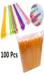 100pcs 귀 치료 건강 관리 귀 촛불 귀 왁스 제거 클리너 치료 향기 캔들 링 9803858