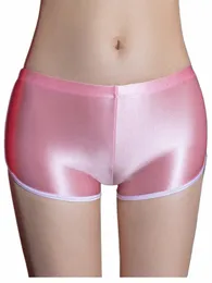 Fi сверкающие шорты женские новые летние нижнее белье дышащие удобные шелковистые сексуальные Fi Hot Fi женские шорты YH0G Y9mG #