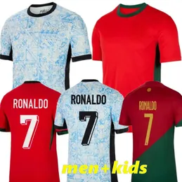 2024 Euro Cup Fußballtrikots Al Nassr FC Ronaldo Fußballtrikots Al-Nassr 24/25 Portugiese J. DANILO Bruno FERNANDES DIOGO Portuguesa FANS Spielerversion Herren Kinderset