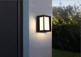 Ourtyard utomhusvattentät väggljus modern villa korridor utanför lampor yttervägg sconce trädgård gångväg enkel balkong grind3046991