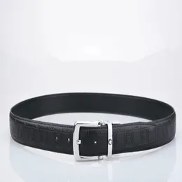 Nytt läderbälte Fashion STOR BUCKLE BELE MED BOX DESIGNER BELTS FÖR MÄNNER OCH KVINNA KODHIDE BELE GODKVALITET Fashion Midjebälten 0183Y