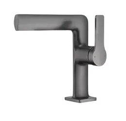 Bathroom Sink Faucets Basin Faucet And Cold Single Handle Black Chrome Gunmetal