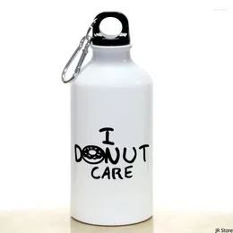 Wasserflaschen I DONUT CARE Sportflasche mit Karabinergeschenken 17oz