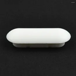 Tuvalet koltuğu örtüler menteşe kapak sarnıç kapağı yastık kiti yüksek kaliteli tampon pedler gelişmiş konfor için beyaz