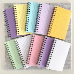 Folhas/pc linha horizontal caderno tearable índice de folhas soltas nota pegajosa portátil bloco de notas para estudantes pessoal almofadas de escrita