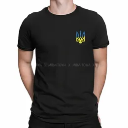 Emblem des Sicherheitsdienstes Essential Special TShirt Ukrainisch Ukraine Bequemes neues Design Grafik-T-Shirt Kurzarm z4oE #