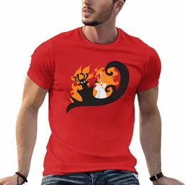 new Samurai Jack and Aku T-Shirt plain t-shirt anime clothes t-shirts man oversized t shirt men i0F9#