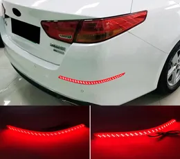 2PCS LED Reflector لـ KIA Optima K5 2014 2015 Car Tail Light Bumper Light Light Light Lamp LaveL Smarning6484084