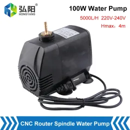 Bombas bomba de água submersível multifuncional 100w 4.0m 5000l/h bomba de sucção lateral eixo cnc/máquina de corte e gravação a laser co2