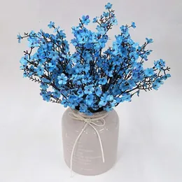 İpek Tablo 10pcs Simülasyon Gypsophila Ev Dekorasyon Çiçek Düzenlemesi Düğün Buketleri Küçük Çingeneler Sahte Çiçekler S S