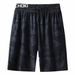 plus Size Running Shorts Men Camoue Basketball Sport Gym Mesh Breathable Shorts Fitn Training Workout Bottom Male Casual 017Q#