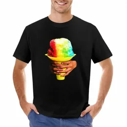 T-shirt hawaiana da neve con grafica top da uomo, magliette semplici a7X1 #