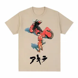 Akira Otomo Katsuhiro 1988 Doğal Manga Tokyo Vintage Tişört Pamuklu Erkek Tişört Yeni Tee Tshirt Kadın Üstleri L14M#