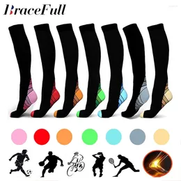Sports Socks Compression Graduated Crossfit Training Running Recovery Cycling Travel Outdoor Men Women