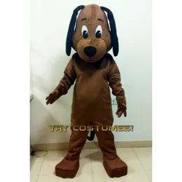 Costumi mascotte Costumi mascotte Schiuma Simpatico cane Marrone Cartone animato Peluche Natale Fancy Dress Costume mascotte Halloween PLD