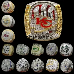 فاخرة Super Bowl Lvii Championship Ring Designer 14K Gold KC Rings for Mens Womens Star Jewelrys