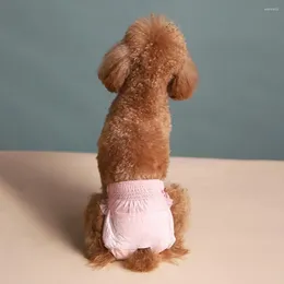 Hundebekleidung Geruchsreduzierende Windeln Haustier für Hunde dehnbar superabsorbierende weibliche Welpen Hitze Inkontinenz