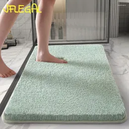 Banyo paspasları jflegal banyo kayma önleyici mat emici halı kalınlaştırılmış peluş halı 60x90 alfombra ev dekor