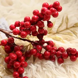 Blumen 10 Teile/los Bohnen Simulation Schaum Künstliche Hochzeit Dekoration Blume Häuser Weihnachten Kranz Dekor Garten Gefälschte Pflanzen Beeren