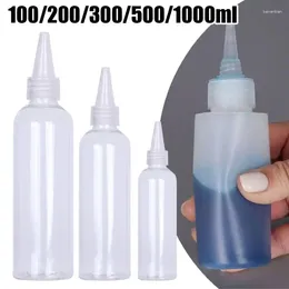 Vorratsflaschen 100/200/250/1000 ml Kunststoff PET Saft Flüssigkeit Kapazität Dropper Twist Top Cap Tattoo Pigment Tintenbehälter
