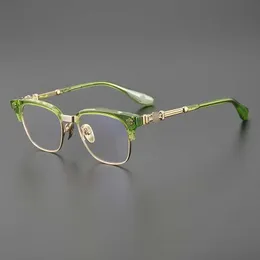 Mode Ch Cross Sonnenbrille Fram Digner Herz Männer Brillen Reinem Titan Gold Glas Platte Myopie Frauen Marke Chrom Sonnenbrille von Womendw30