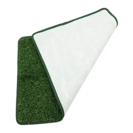 Dekorativa blommor Pet Mat Mat Supplies Spela Grass Pad Portable Pee Delicate Fake Artificial For Dogs