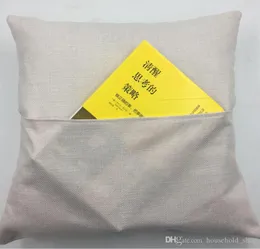 4040 Sublimation Pillowcase with Pocket Pocket Pillow Cushion Heat Printing Blank Pillow Covers 3030 Sublimation pillowcover A021893543