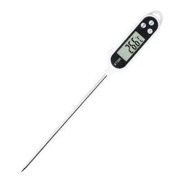 Gauges Kitchen Cooking Tools Digital Food Mea Thermometer With Needle Barbecue Water Milk Liquid Oil Oven BBQ Sensor Instant Reading