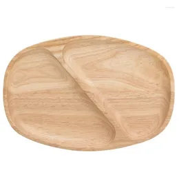 Placas XD-Wooden Snack Plate Breakfast Breat Bande